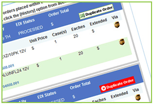 Duplicate Ordering